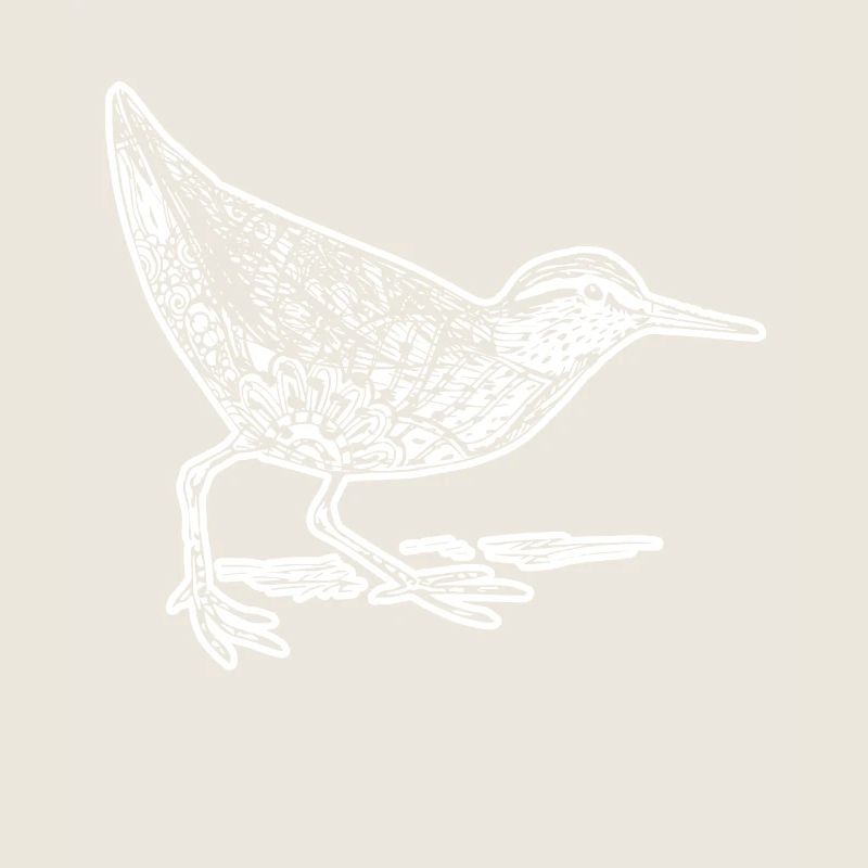 Sandpiper Floral Pattern