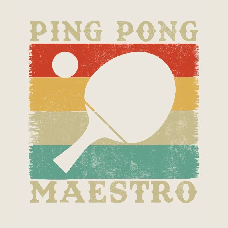 Ping pong master Gift Humor
