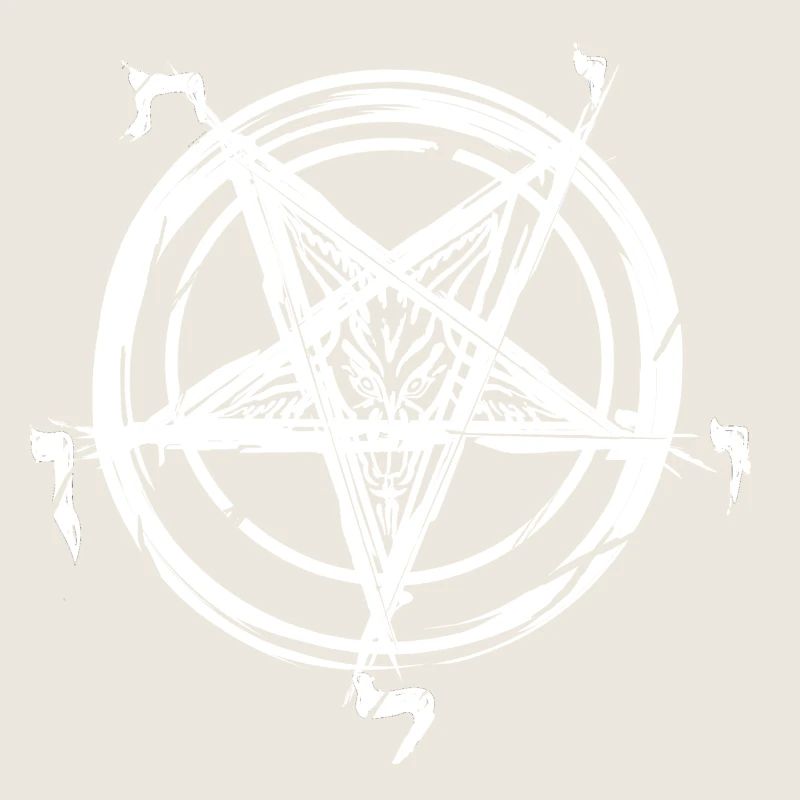 Satan Pentagram Baphomet