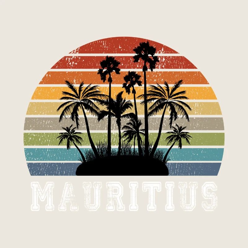 Mauritius Insel Design / Geschenkidee