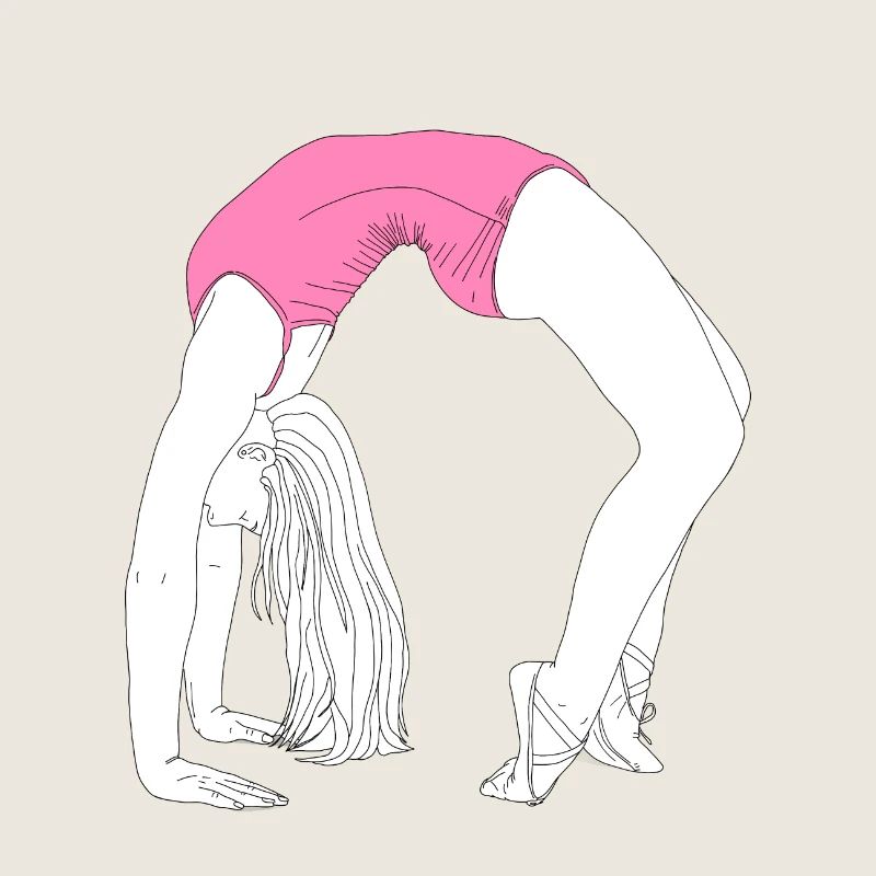 Pont de la danse acrobatique