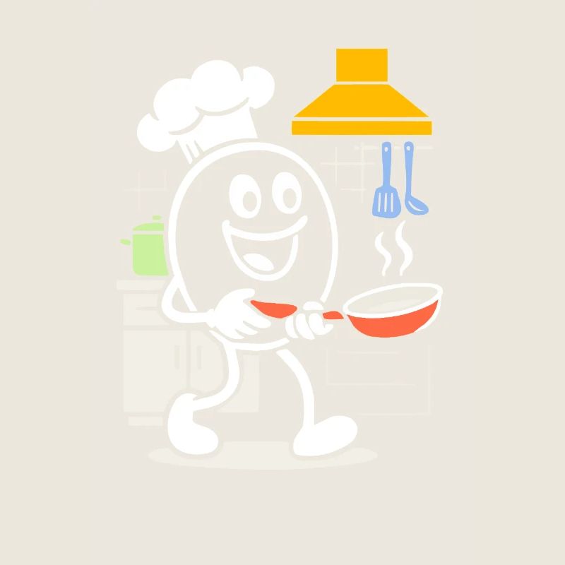 Ribbo as a chef – Funny kitchen and cooking scene