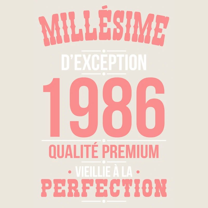 1986 – Millésime d’exception – Qualité premium
