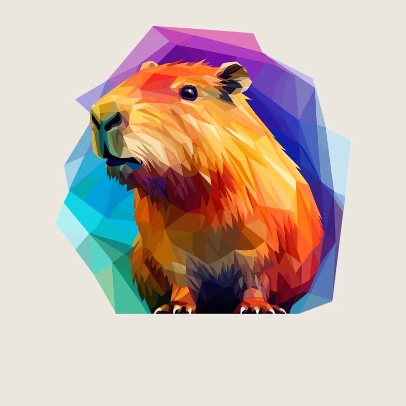 Conception de polygones bas Capybara
