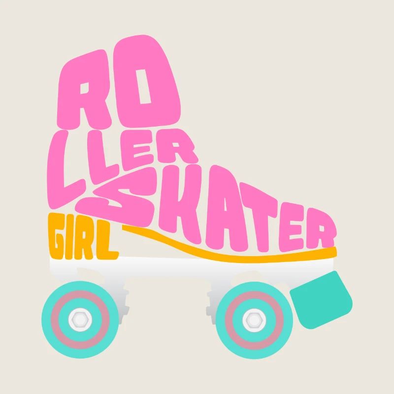 Rollschuhe Tshirt Roller Skates Geschenk