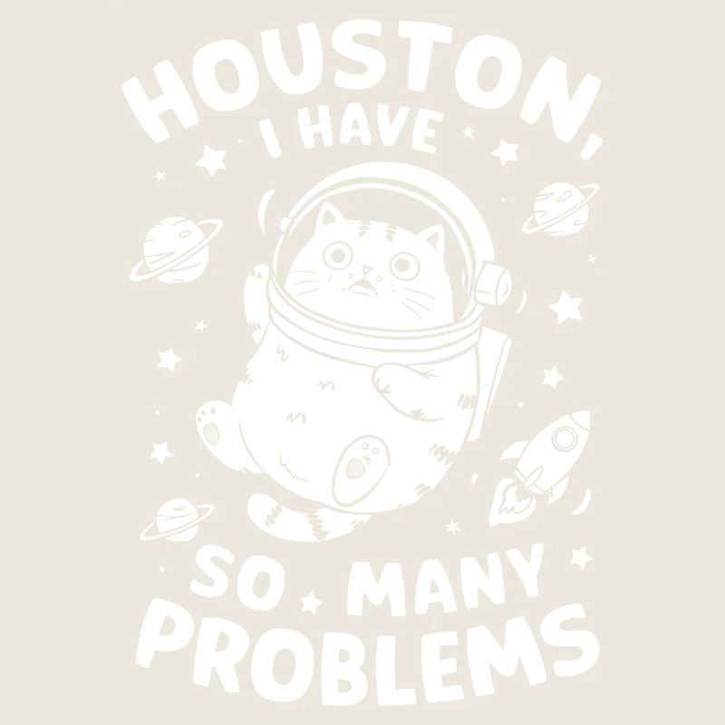 Cat Meme Houston I Have So Many Problems Cat Cute