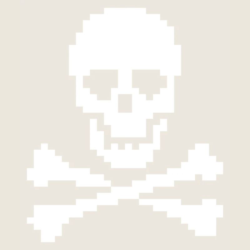 Os croisés du crâne pixel