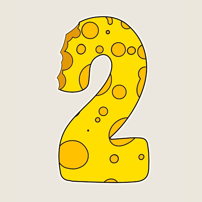 Number 2 - Two - Second
