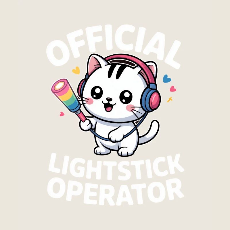 K-Pop Fan Lightstick Corée