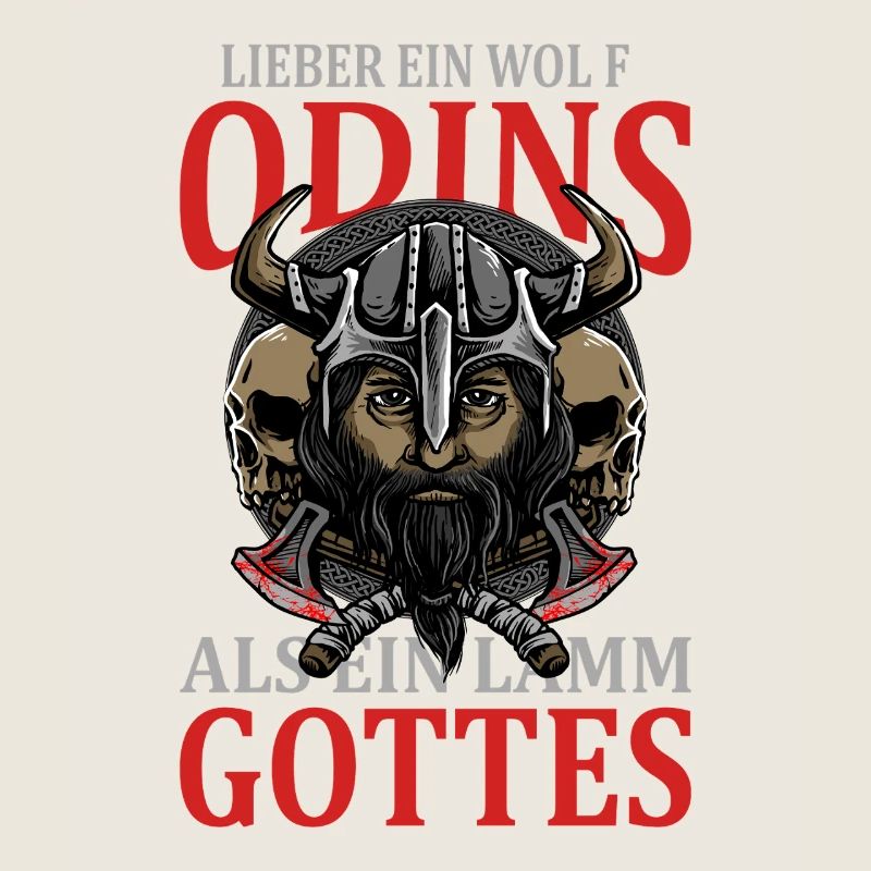 Lieber Ein Wolf Odins Als Ein Lamm Gottes Wikinger