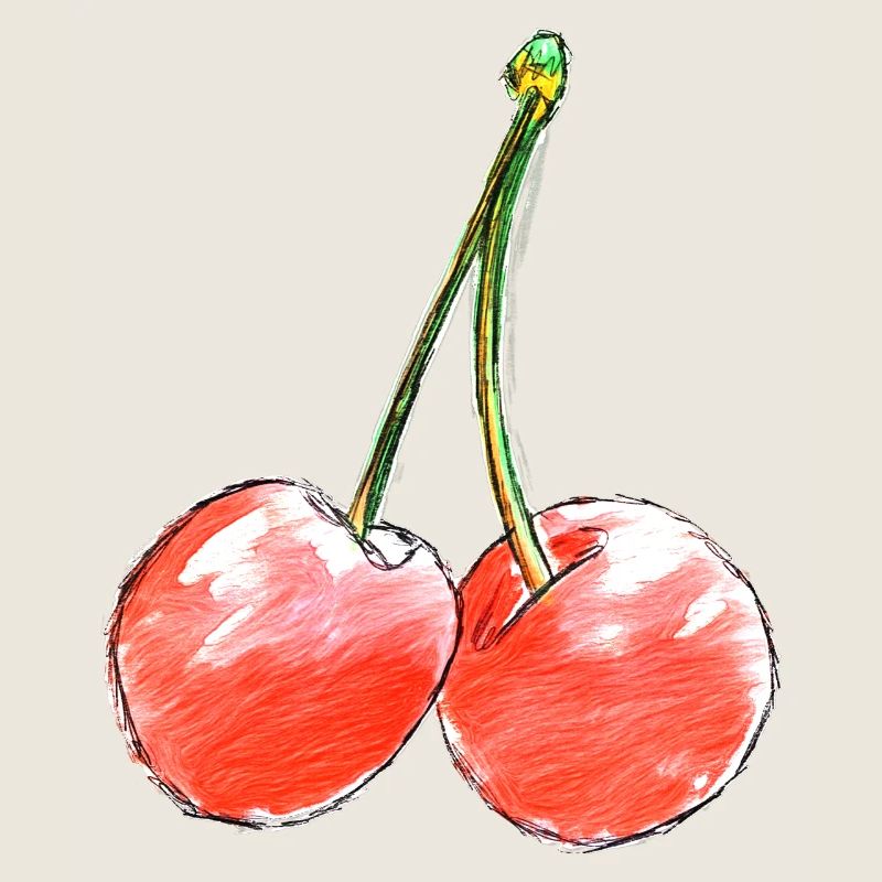 Sketch des Deux Cerises Sucrées