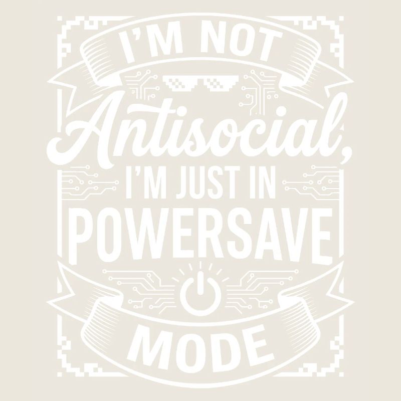 Mode d’économie de puissance : Non antisocial