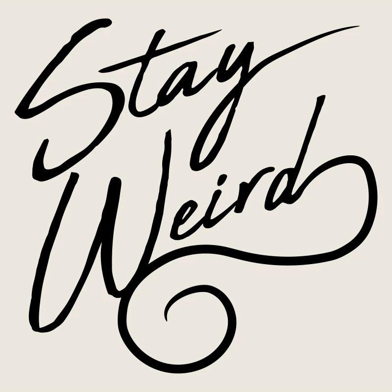 La devise de Weird Sort