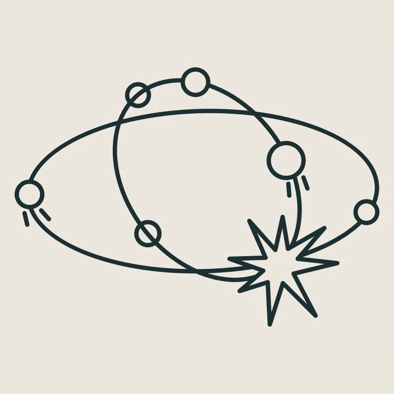 Orbites spatiales BOHO Étoiles en collision