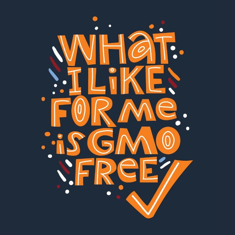 Lebensmittel ohne Gentechnik, GMO-Technik, Spruch