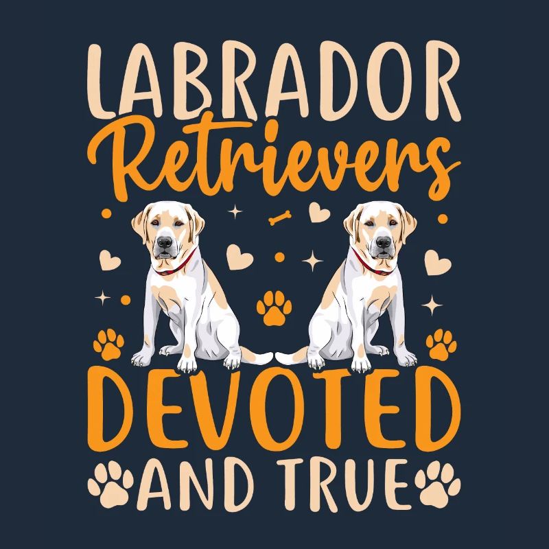 Labrador Retrievers devoted and true