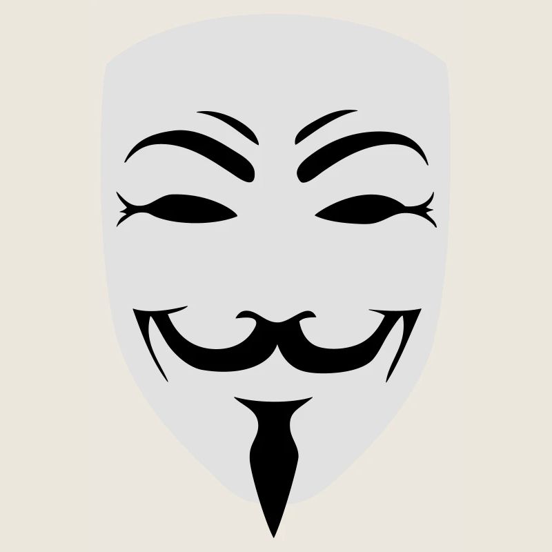 anonymous happy mask internet hack