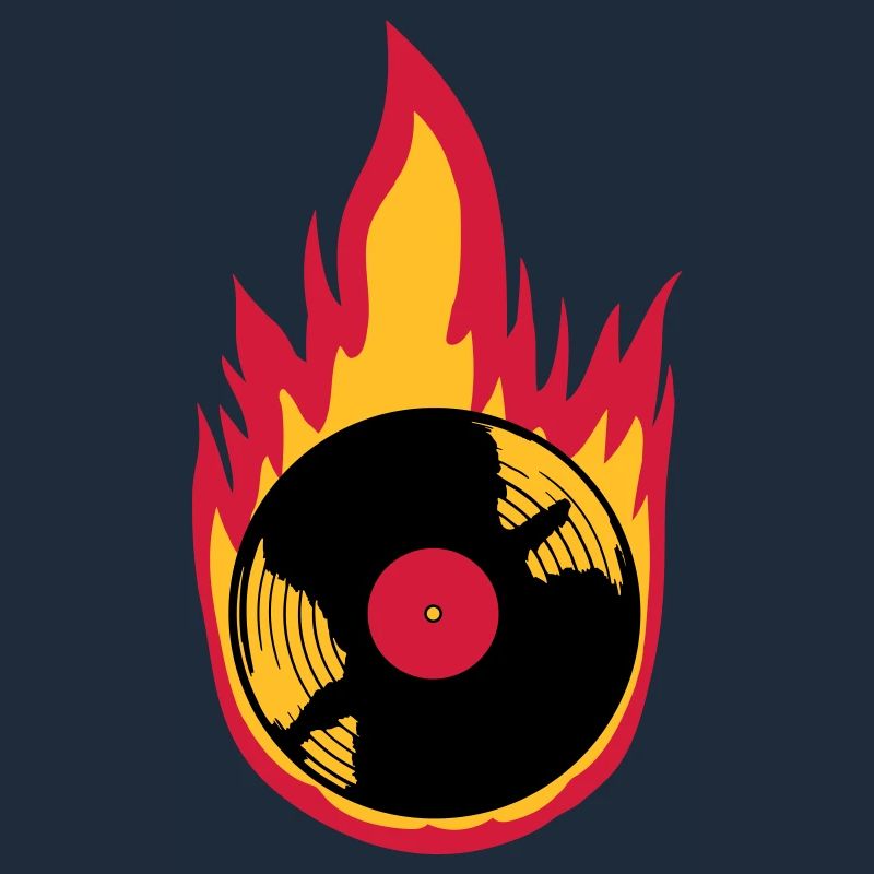 Musique de disque vinyle Fire