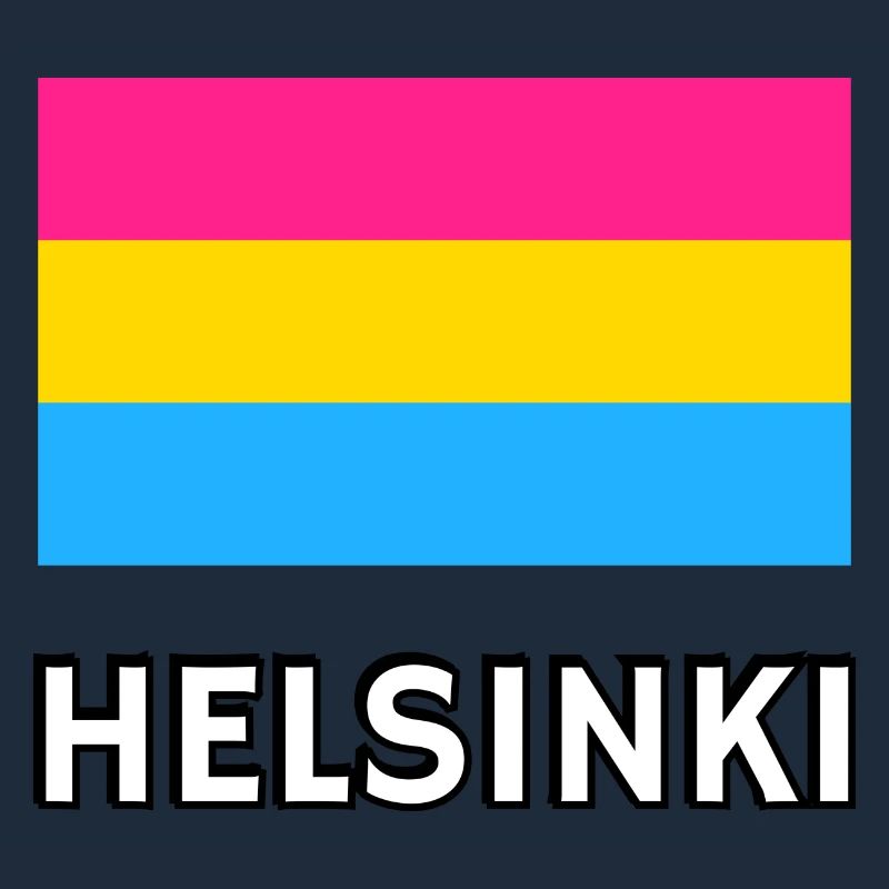 Pan Pride Drapeau Helsinki