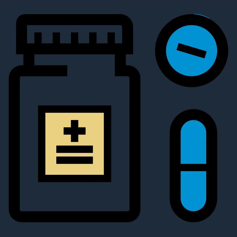 Pillen, Medikamente, Medizin, Drogen, Pillendose