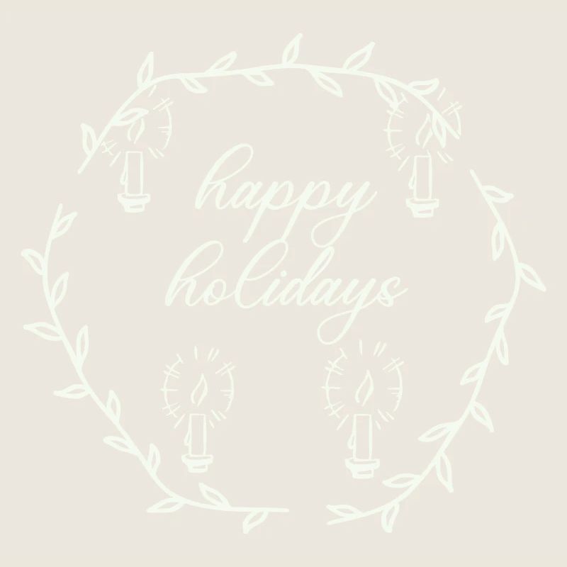 Avent Advetskranz Joyeuses Fêtes