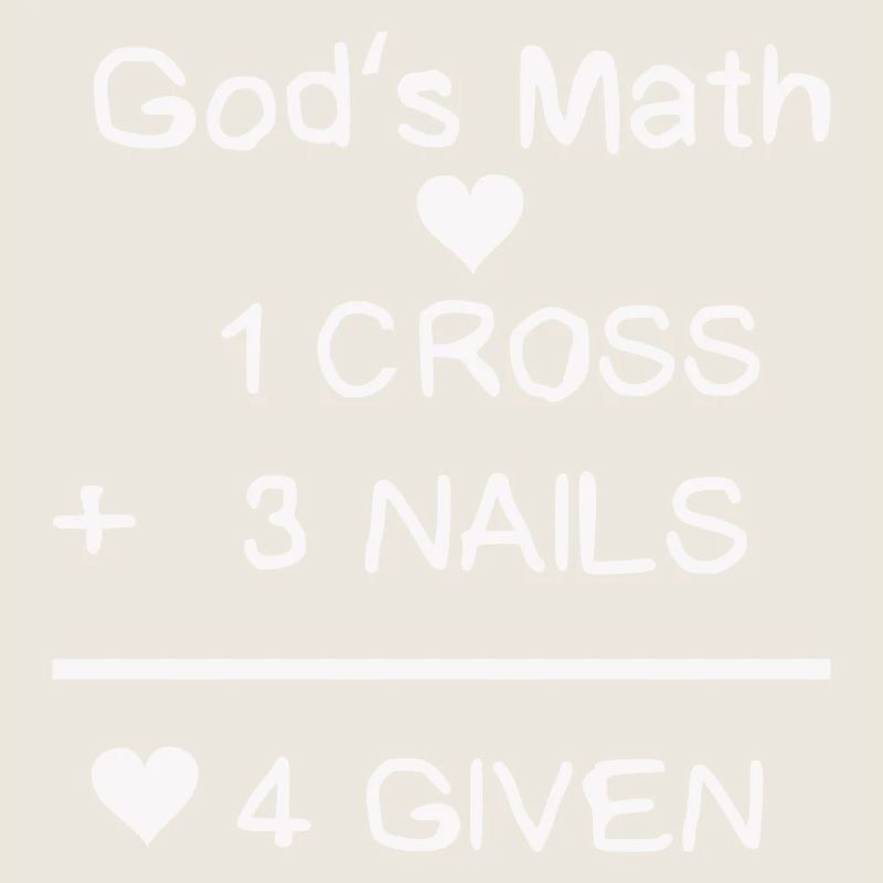 Gods Math 1 Croix + 3 Clous, 4 Donné