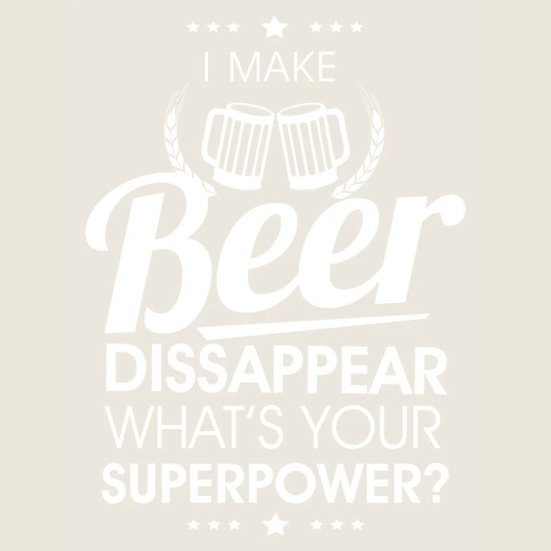 I make beer dissapear