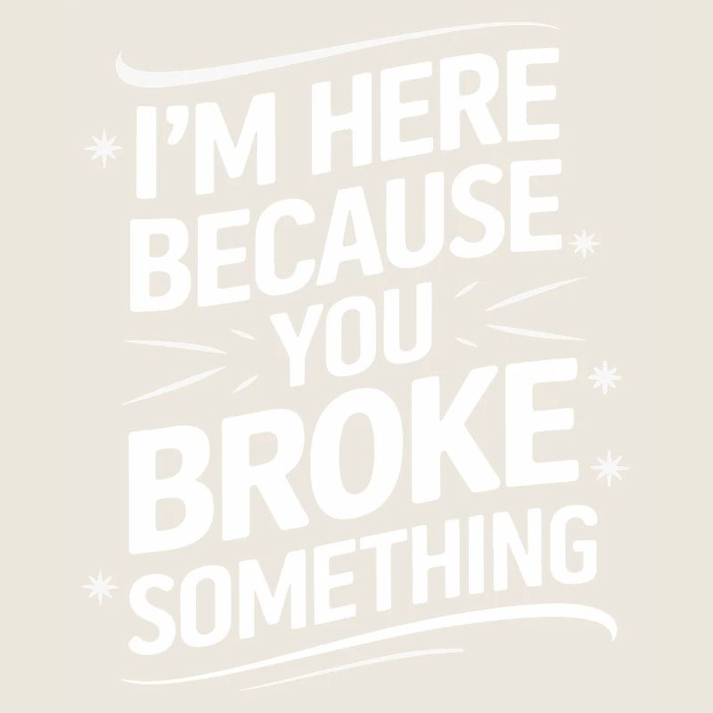 Technischer Support Computerfreak Nerd