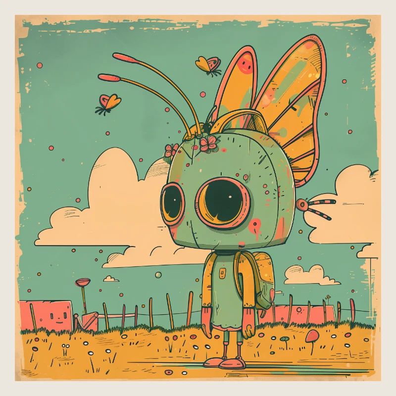 Roboter Mädchen
