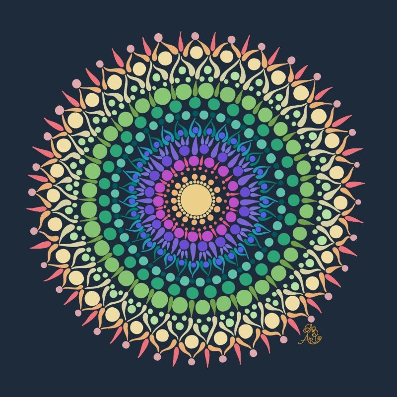 Mandala Sonnenschein
