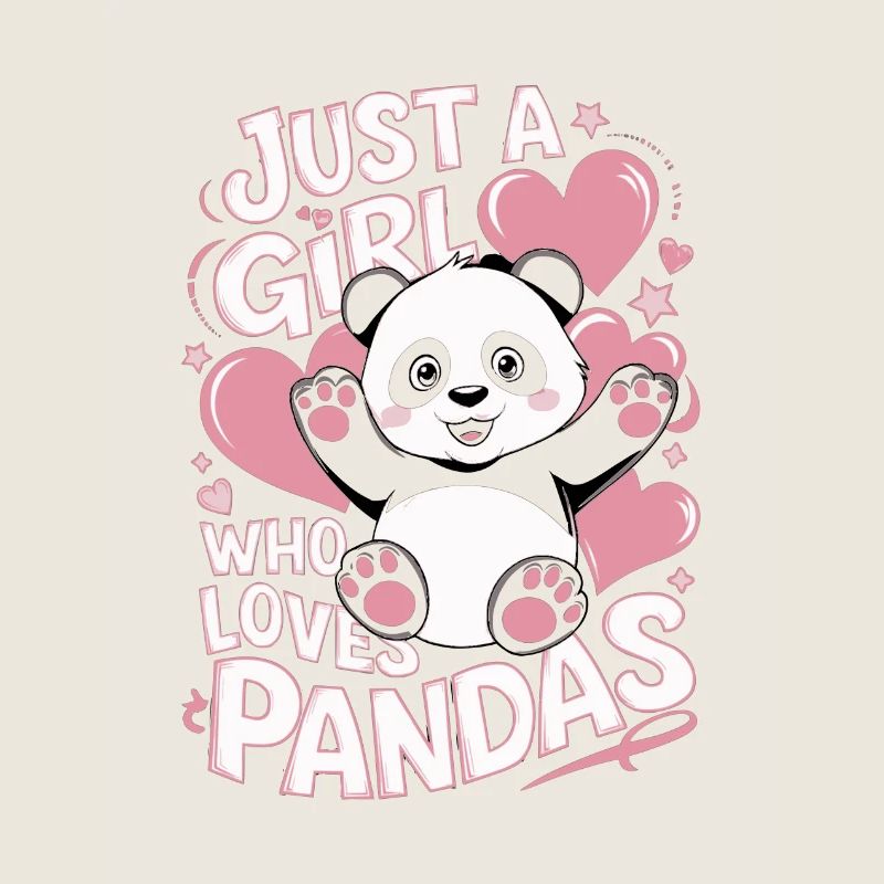 Panda Spruch Mädchen