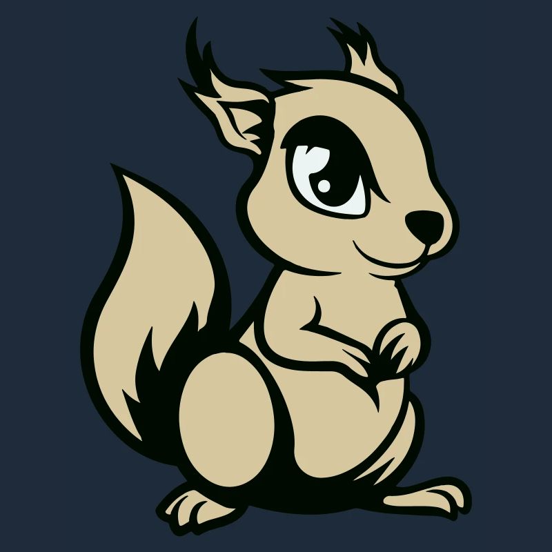 eichhörnchen comic tier