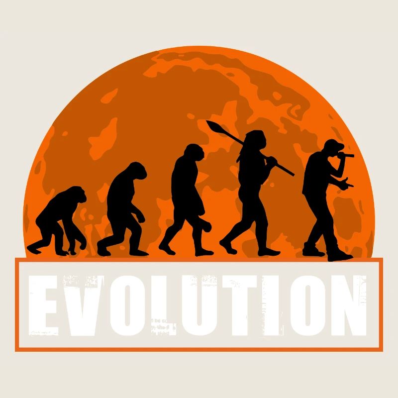Funny Human Evolution Rapper
