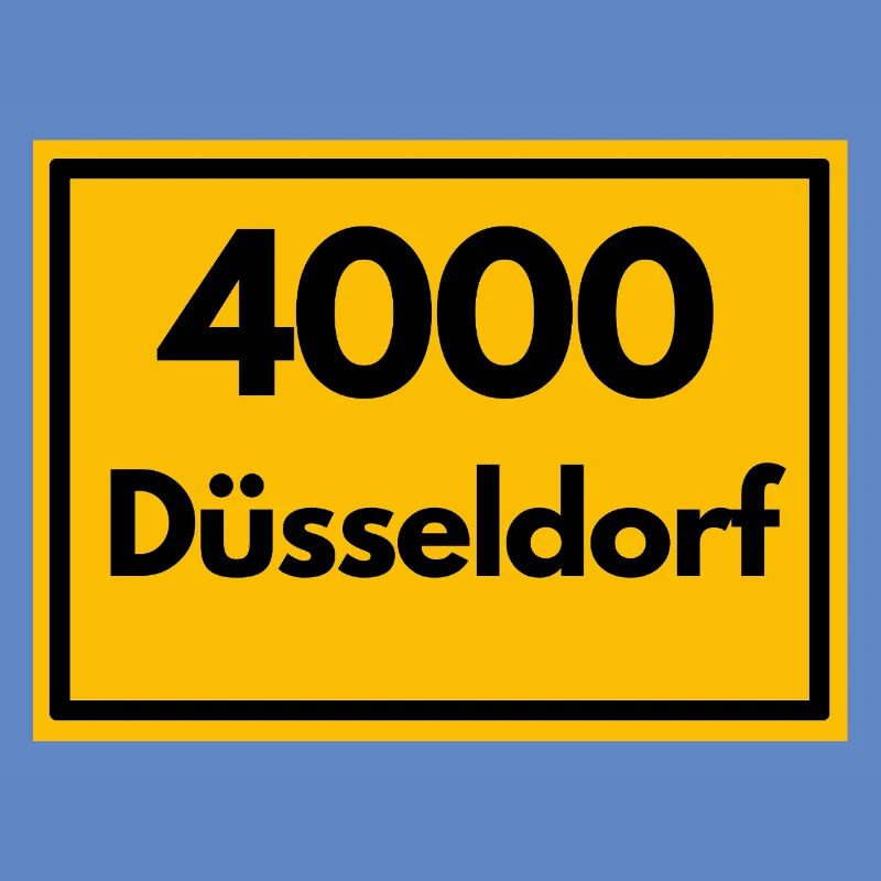 ANCIEN CODE POSTAL RETRO 4000 DÜSSELDORF - ANCIEN