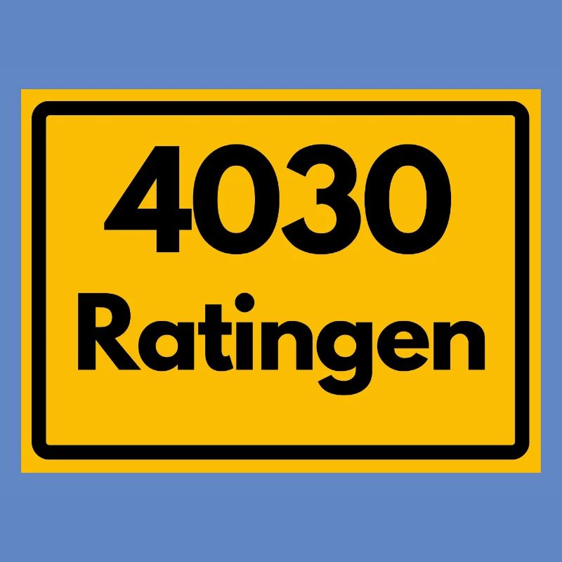 OLD POSTCODE ZIP CODE RETRO 4030 RATINGEN