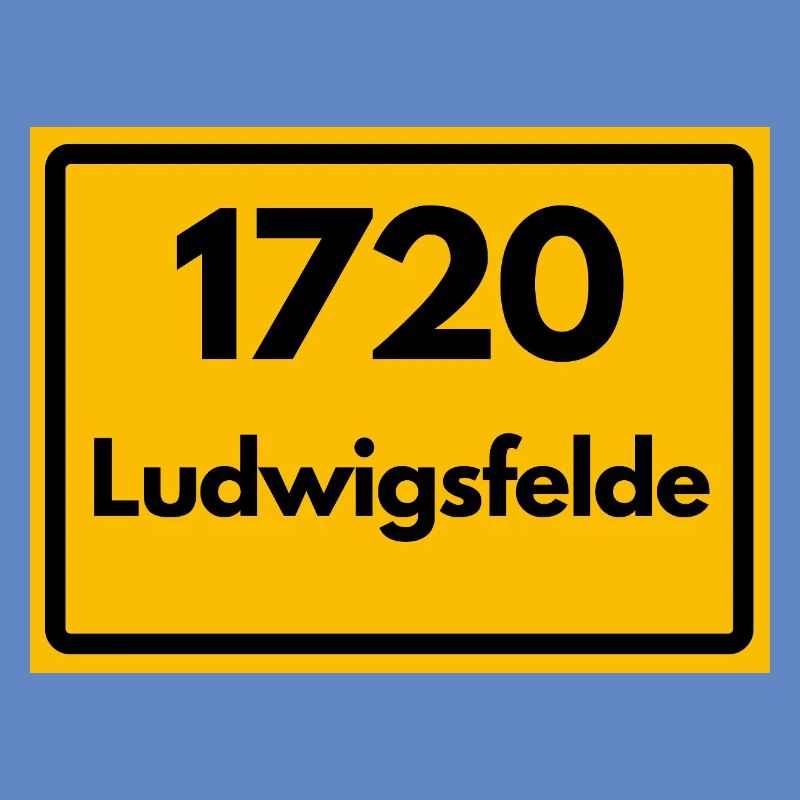 OLD POSTCODE POSTCODE RETRO 1720 LUDWIGSFELDE