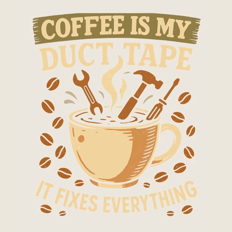 Coffee is my tape that fixes everything