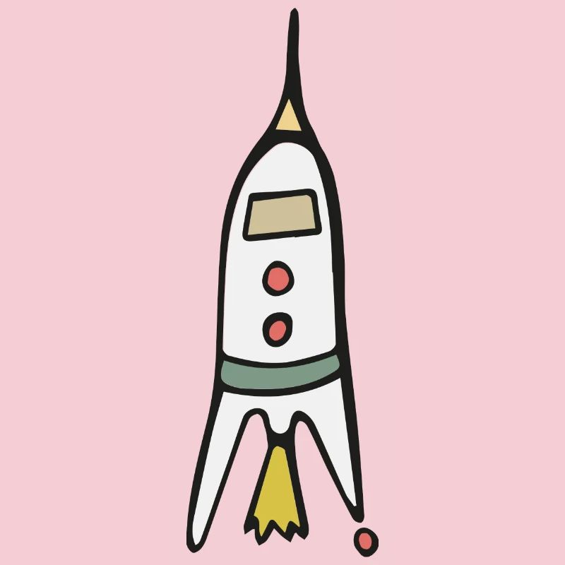 Lancement de fusée spatiale