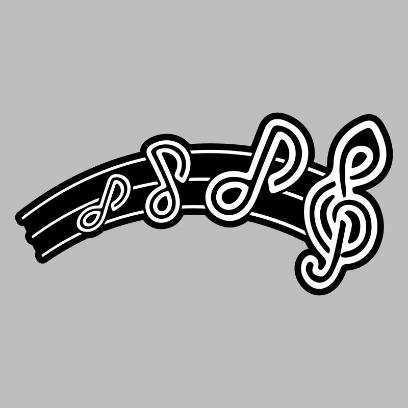 Clé de symbole de notes de musique