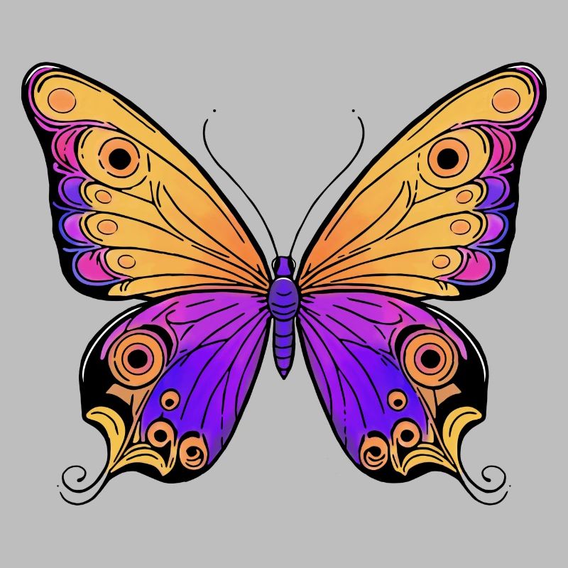 Papillon Multicolore