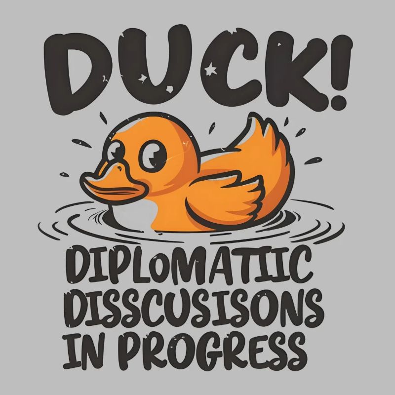 Duck! Diplomatic discussions in progress