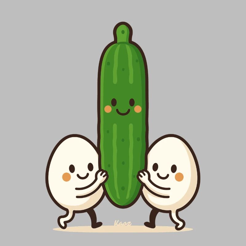 Zwei Eier & eine Gurke – Beste Freunde