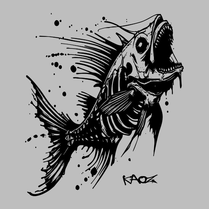 A Skeleton Fish