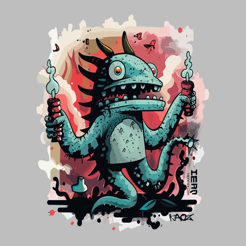 Dynamite candles and a crazy monster