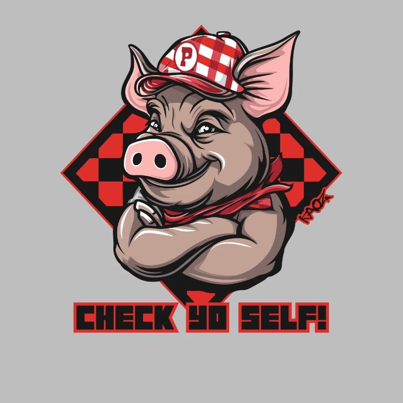 Check Yourself, Trucker Hat Pig