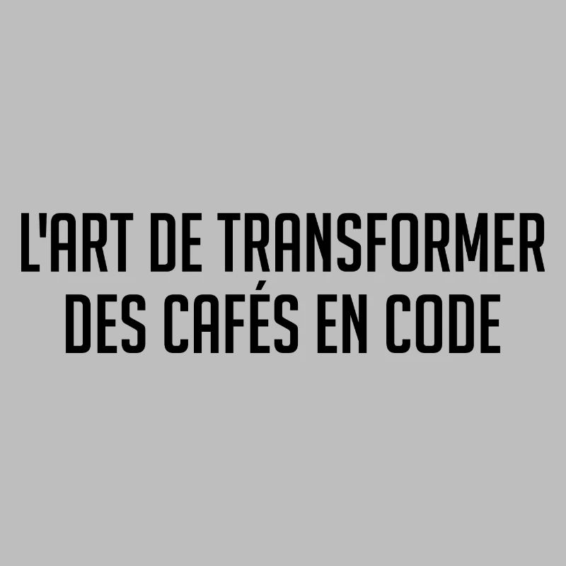 L'art De Changer Des Cafés En Code