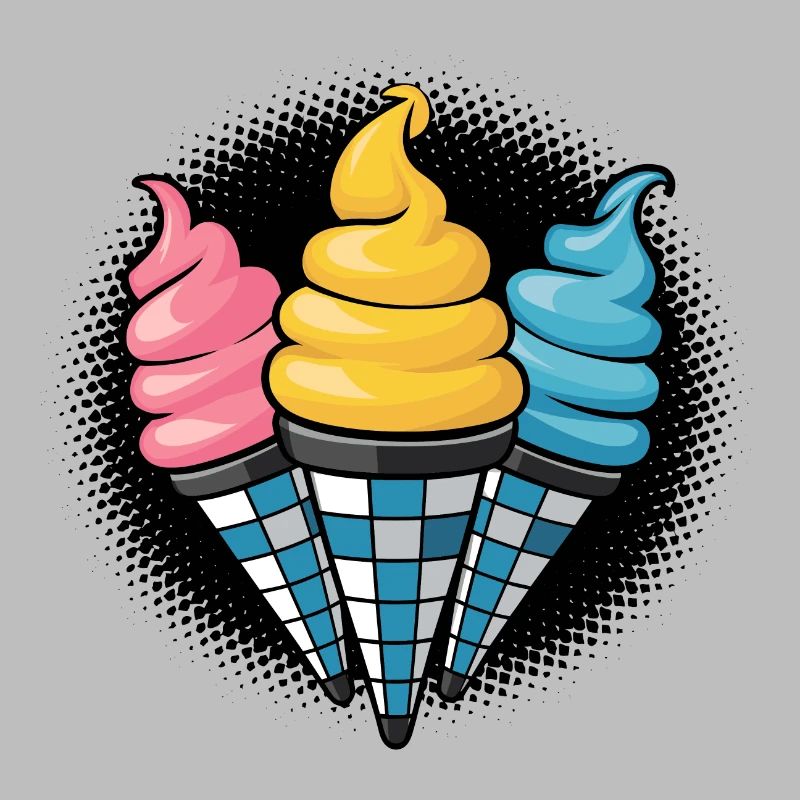 Cornets de crème glacée Ice Cream Lover