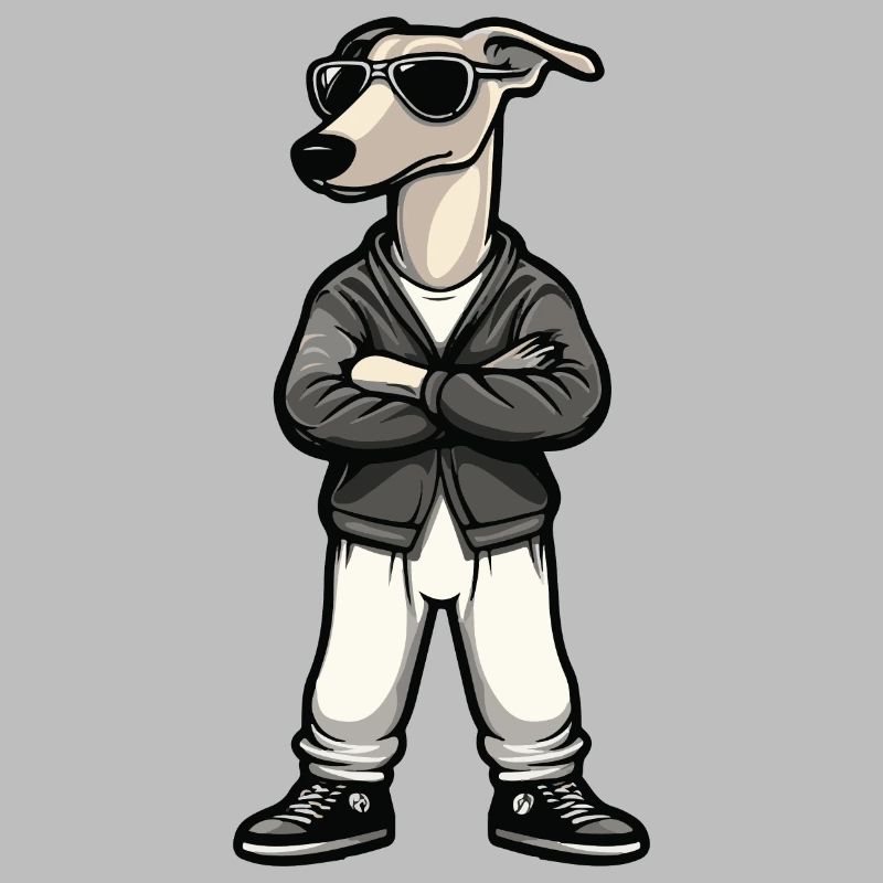 Greyhound Dog Comic