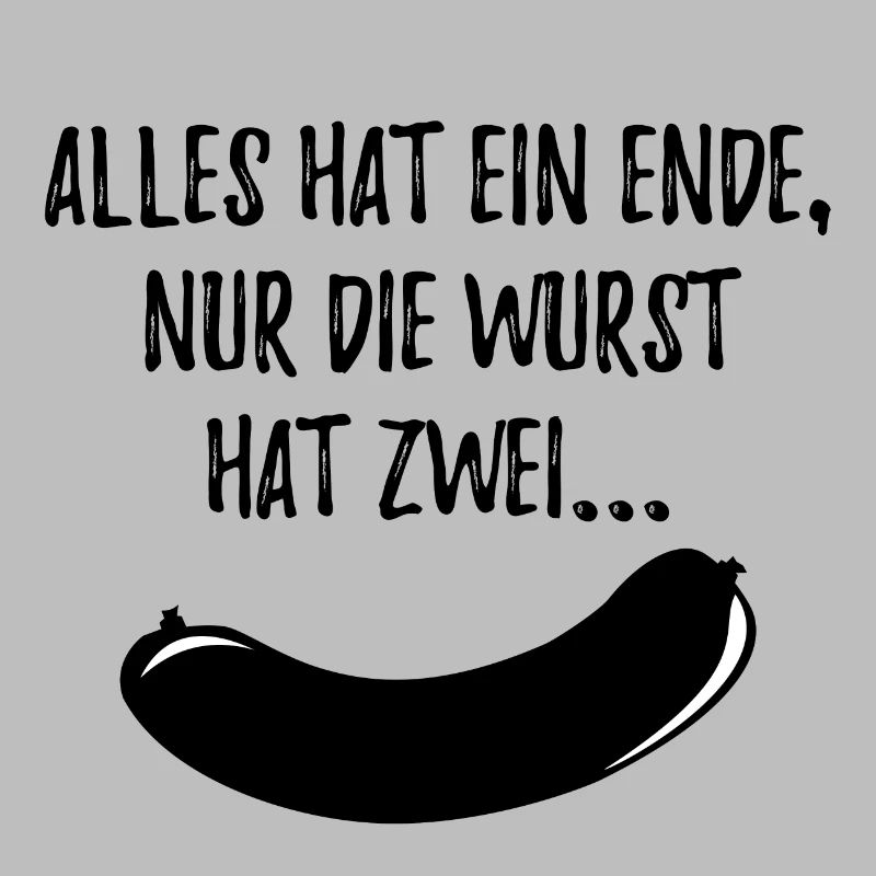 Alles Wurst schwarz