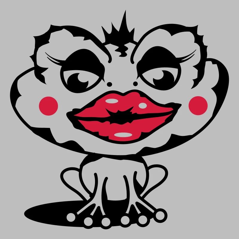 A toad with a thick lip